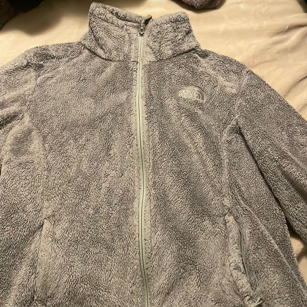 North Face, Gray, Medium